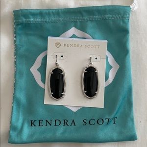 Black Kendra Scott Elle Earrings